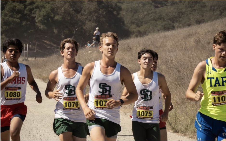 Photo Credits: SBHS cross country team instagram account: @sbdonsxctf