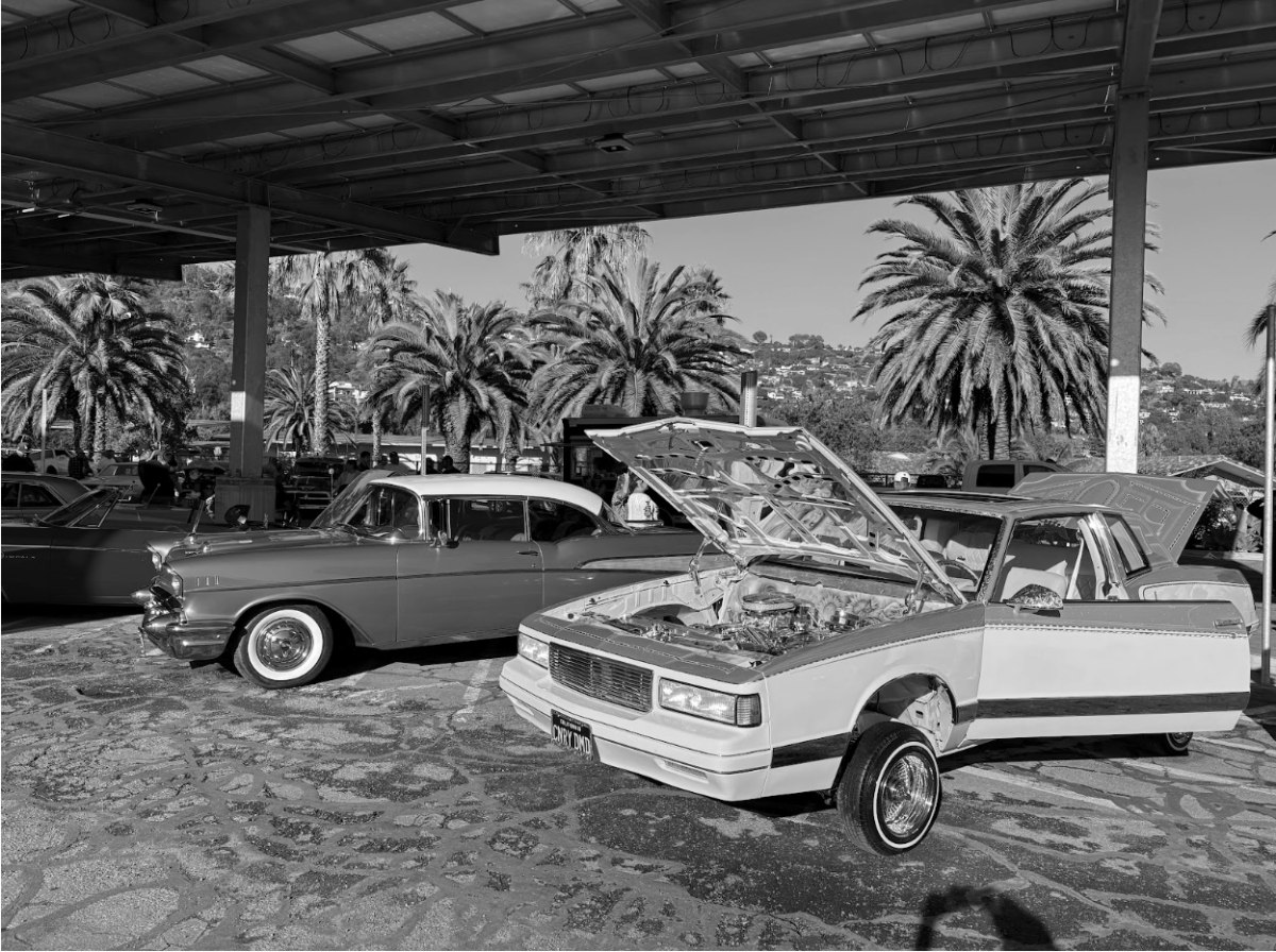 Two of the cars displayed during the AVID car show.
Image Credit: Joseph Velasco 