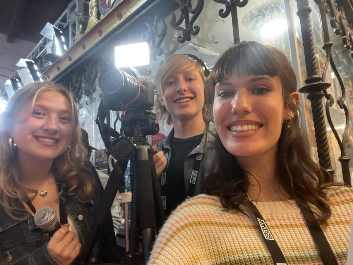 Forge Reporters on the Red Carpet. Photo by Jordan Volz