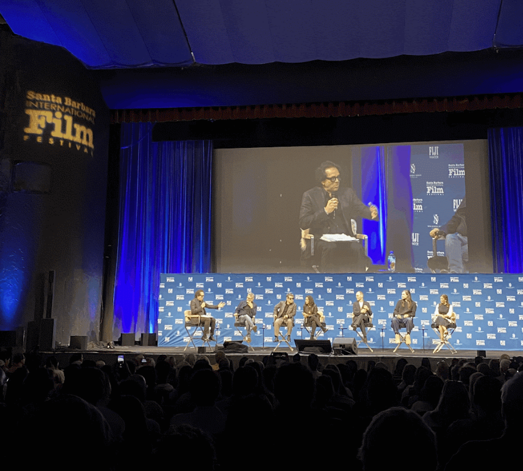 The International Directors panel at SBIFF 2026. Image credit: Annabelle Tiller