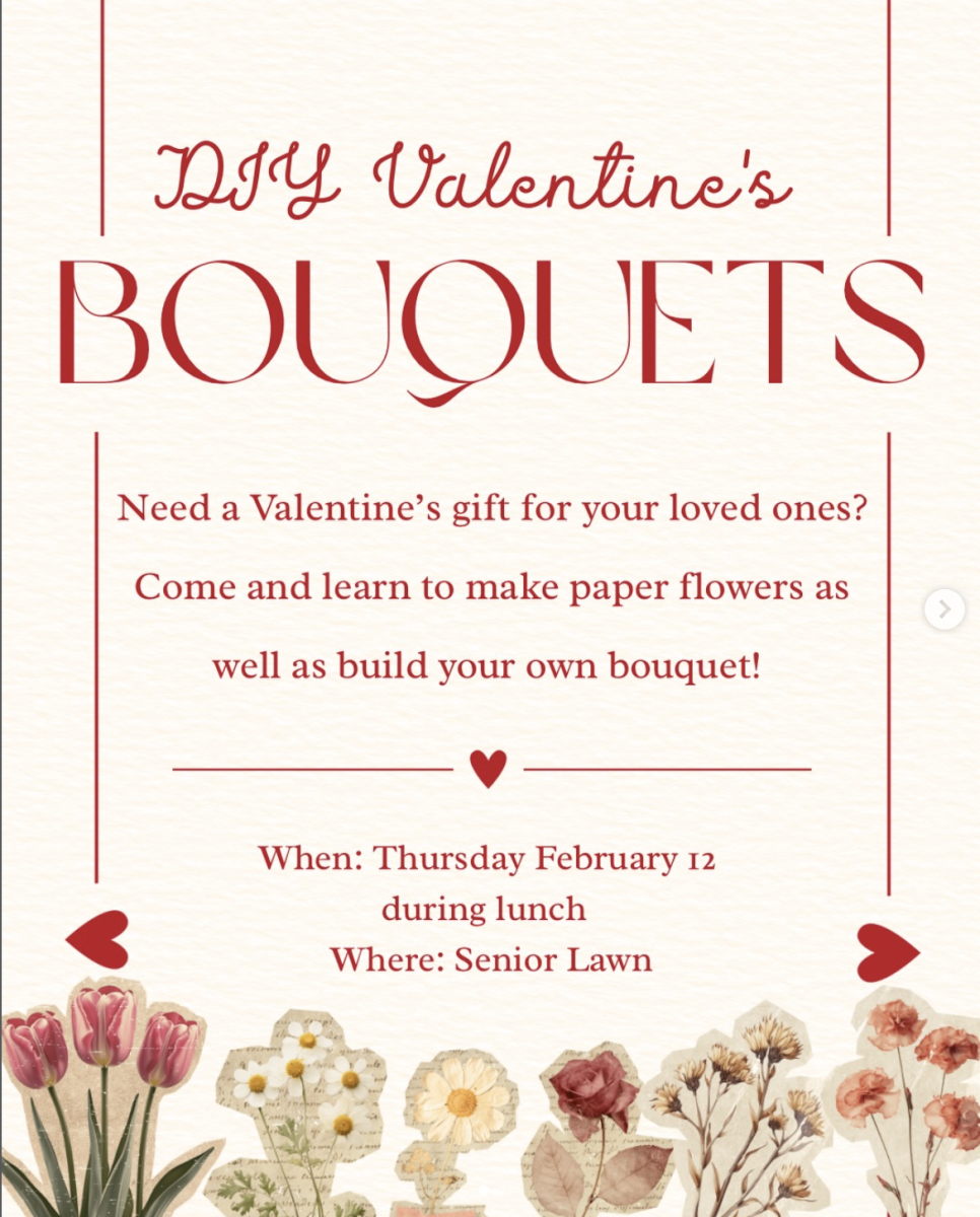 ASB to host Paper Flower Making Event on Thursday at Lunch