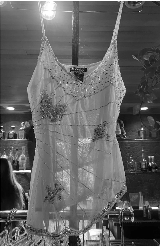 Sequined tank top for sale at Baad Sunday
Image credit: Annabelle Tiller