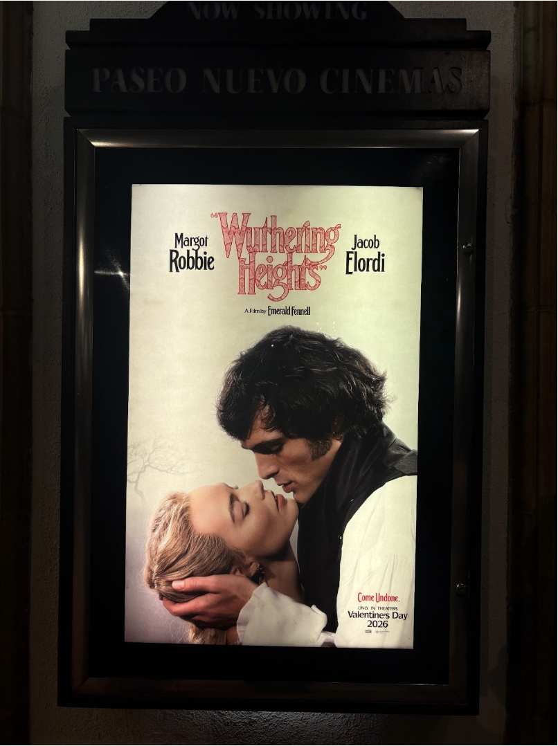 “Wuthering Heights” is showing at Santa Barbara’s Paseo Nuevo Theater and the Hitchcock Cinema. Image Credit: Natalie MacFarlane 