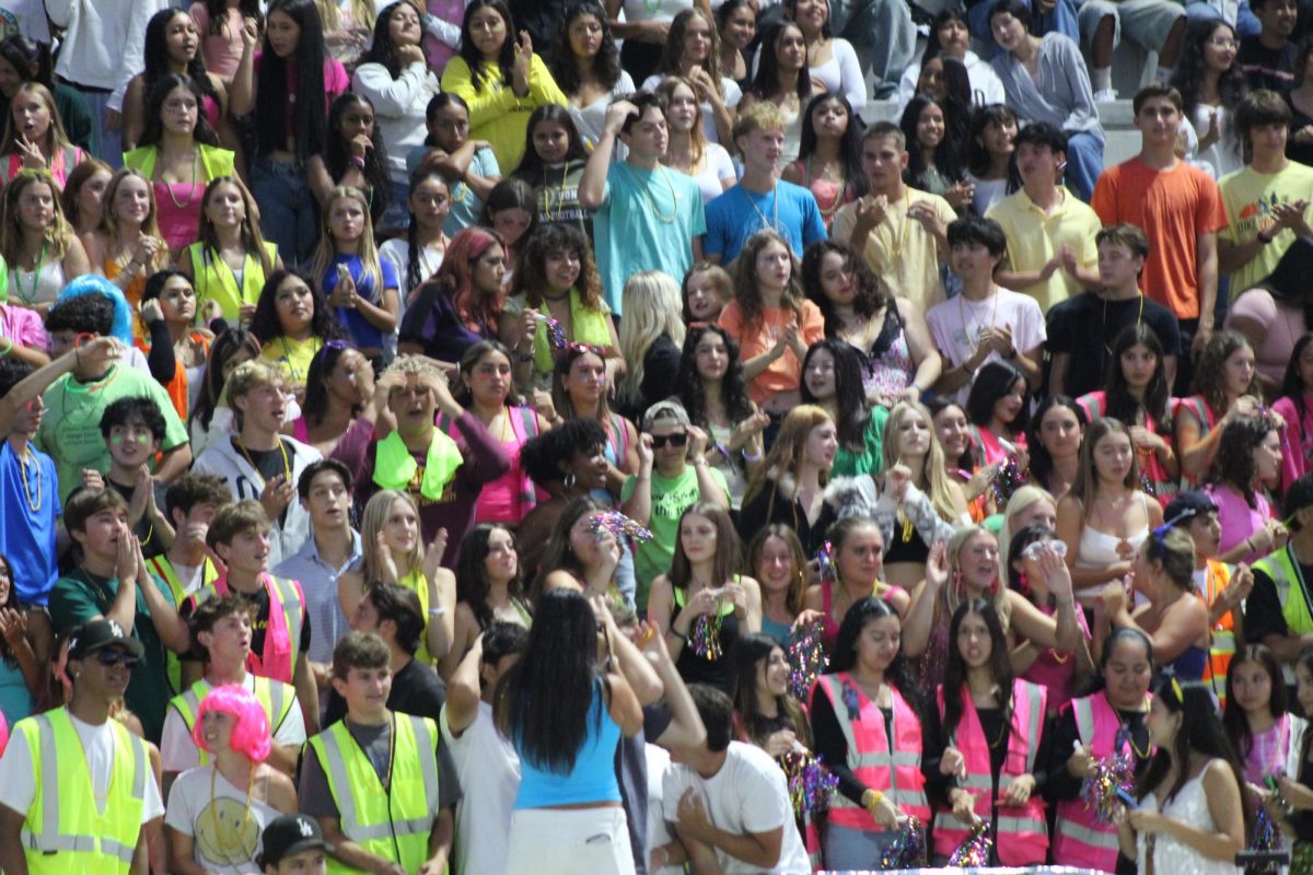 Student Section on Fri, Sep 19. The Dons beat the Royals 60-0. Image Credit: Ethan Maday