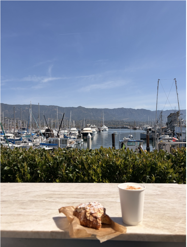 Weekend treats at Dart Coffee in the Santa Barbara harbor.
Image credit: Kate Hashbarger
