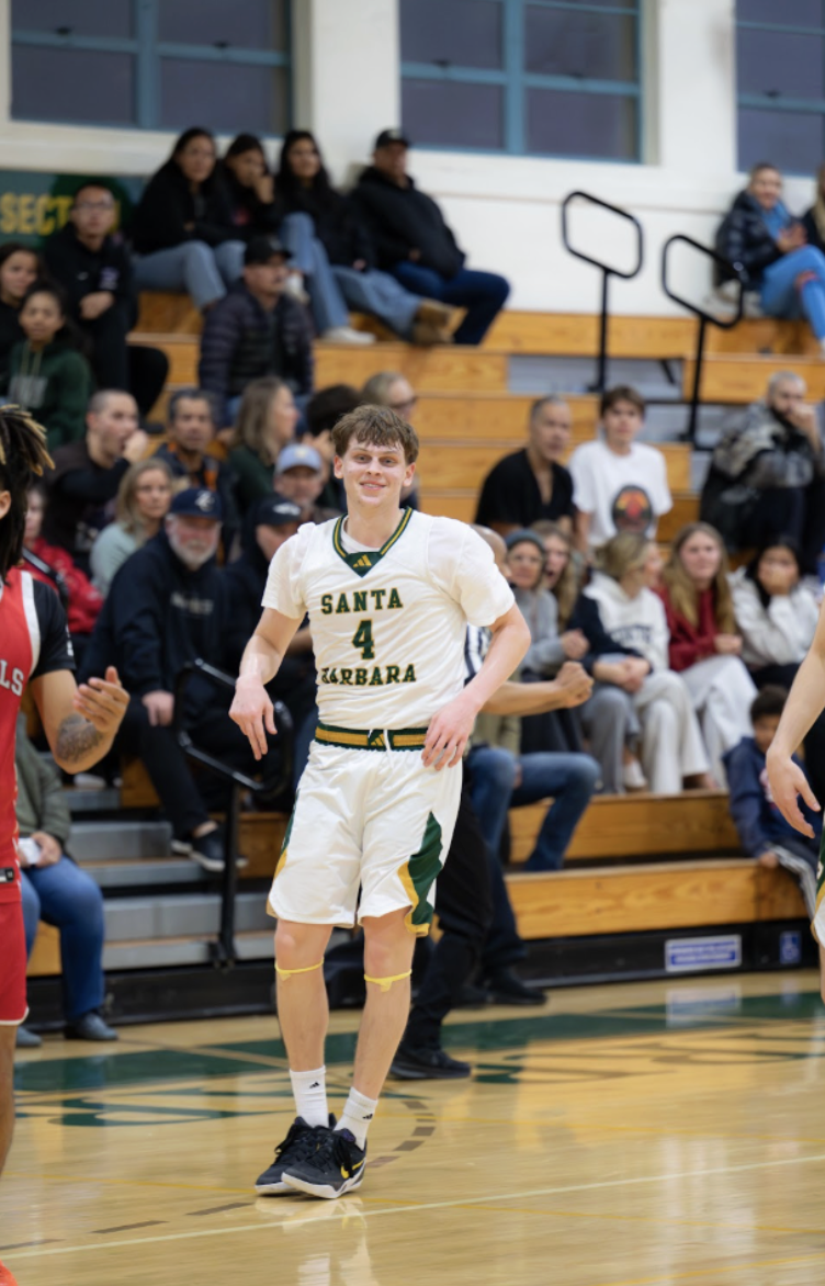 Levi Oakes smiles for the camera after scoring a point.
Image Credit: Greg Zuffelato