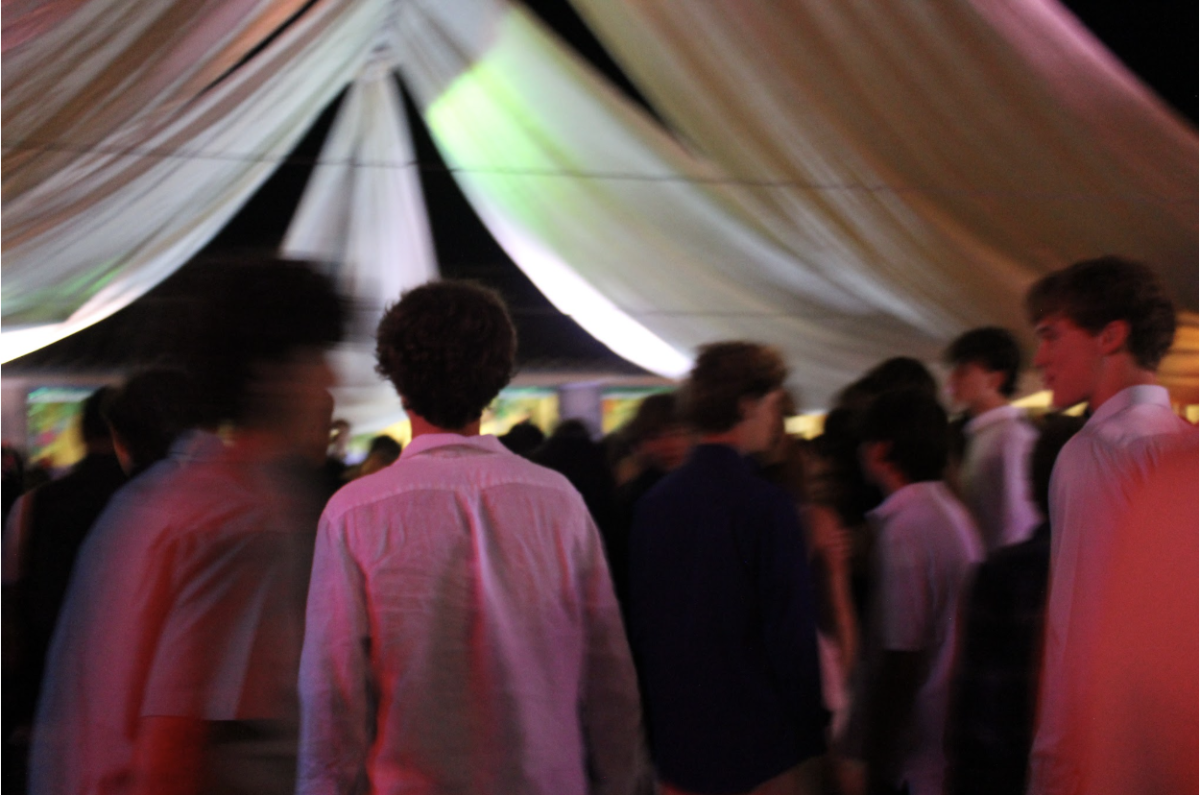 Groups cluster at one of many SBHS dances.
Image credit: Claire Putnam
